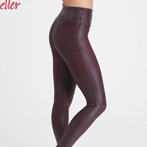 Spanx faux leather leggings